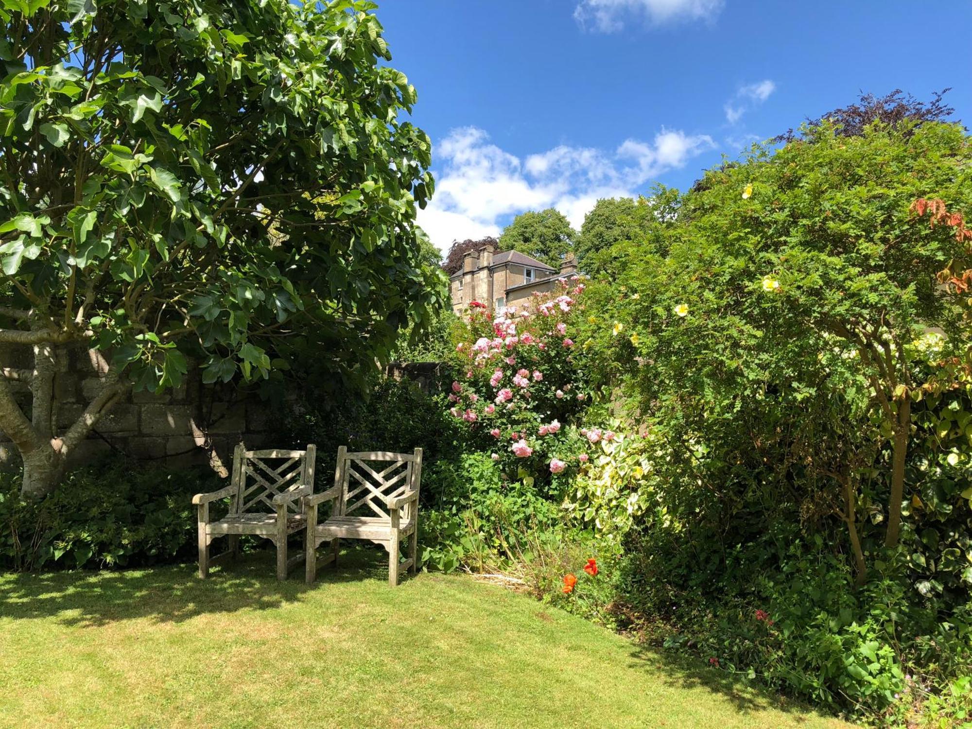 Luxury One Bed Garden Flat-Private Parking Leilighet Bath Eksteriør bilde